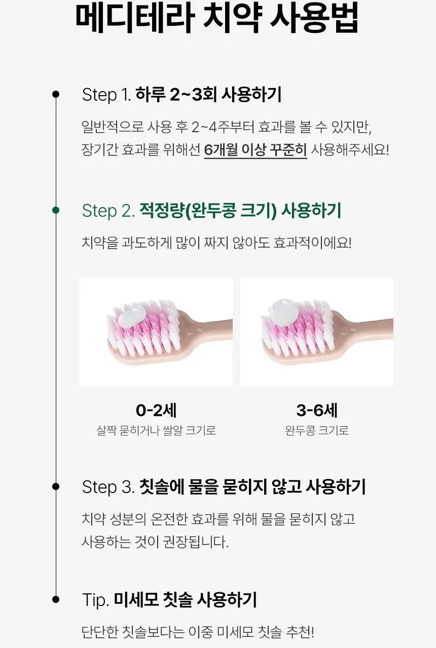 [특허성분 함유] 프로벨 메디테라 잇몸치약 (인체적용시험완료) 120g (1입/3입) 상세페이지 42